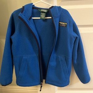 L.L. Bean Kids’ Mountain Classic Fleece, M/5-6, Deep Sapphire